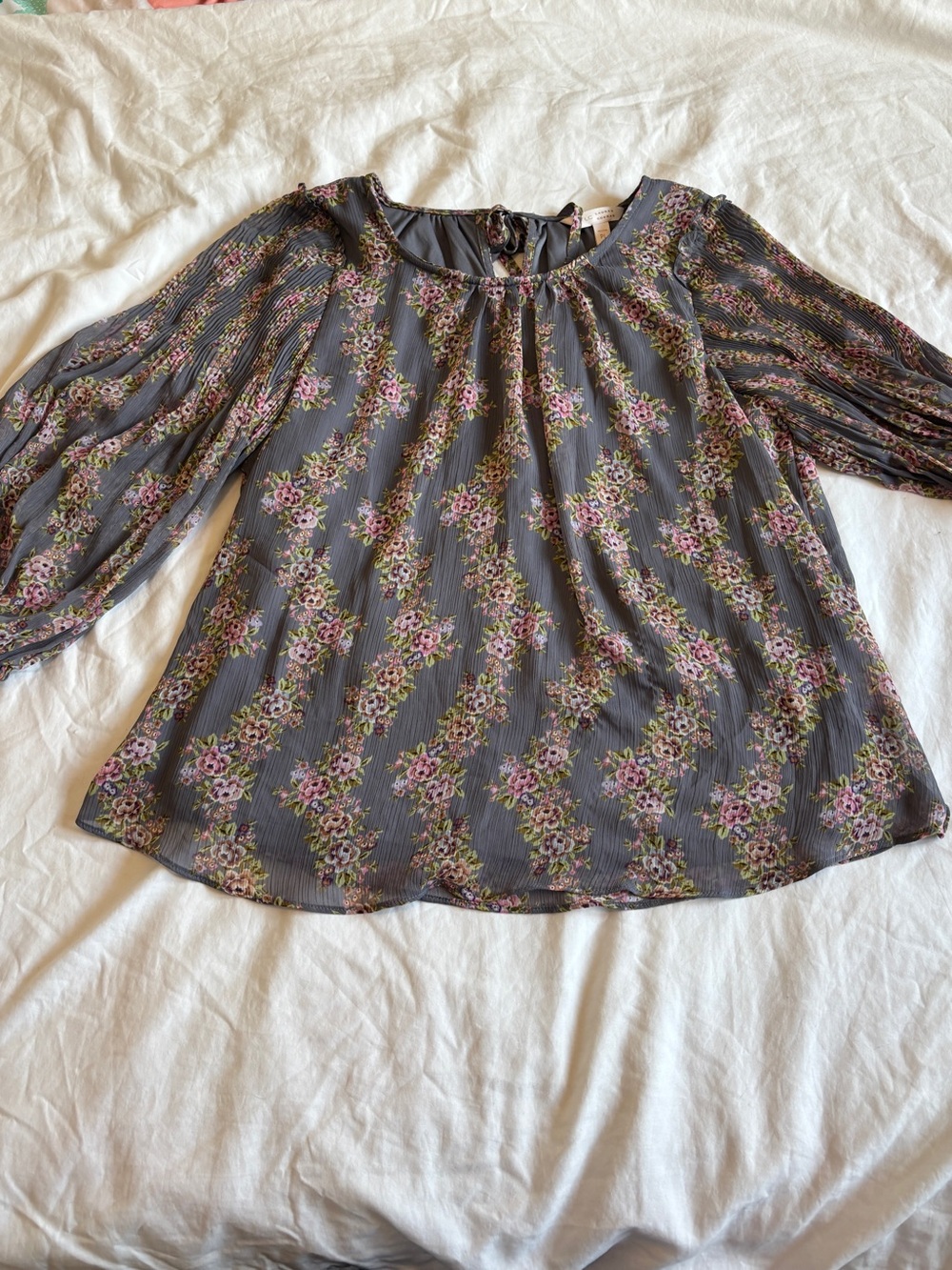5/$25 💐 | lc lauren conrad floral blouse